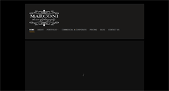 Desktop Screenshot of marconiphotography.com